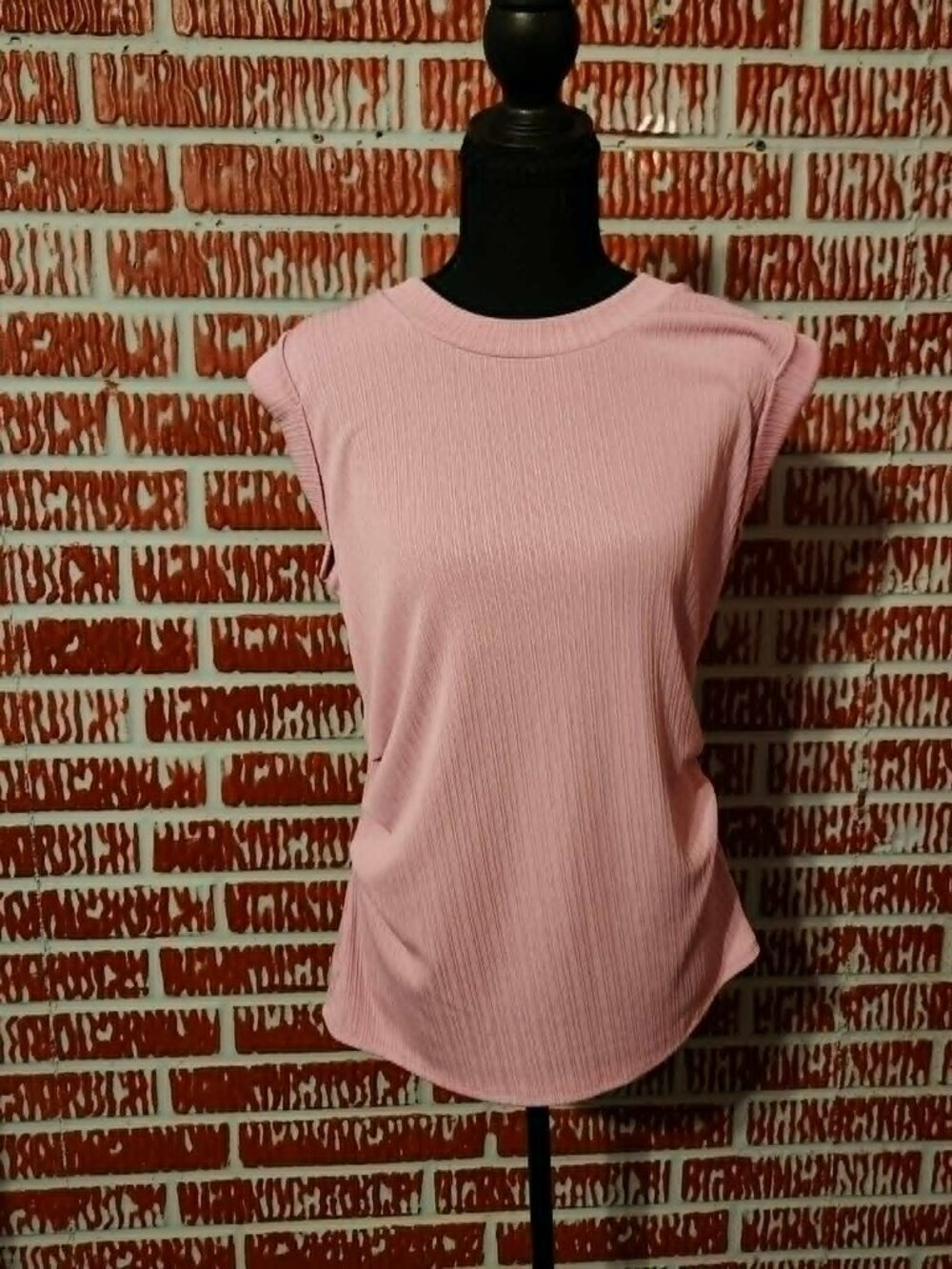 Nine West Ribbed Sleeveless Top